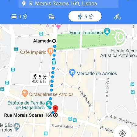 Appartement Arroios 169 Lisboa
